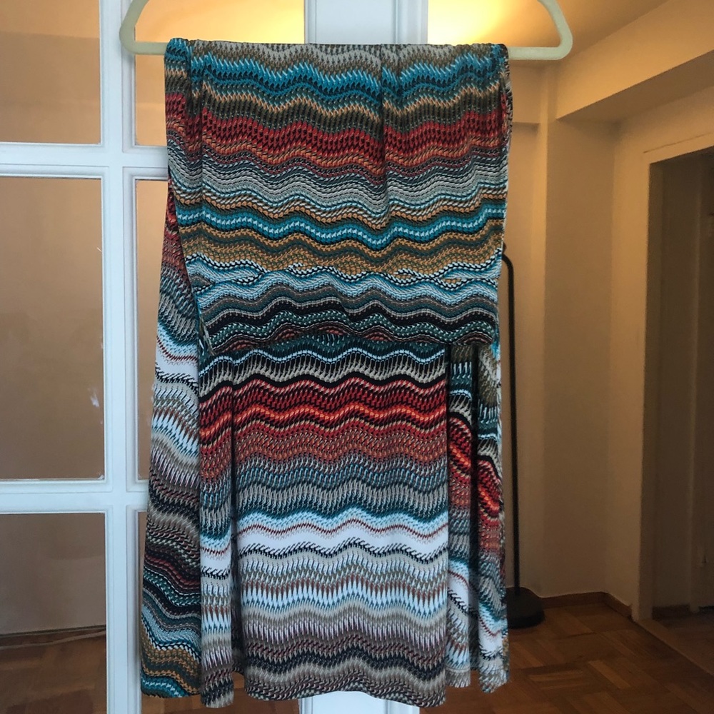 Super colorful maxi skirt